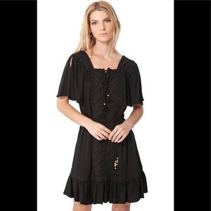 NWT Hale bob kimberly flutter sleeve eyelet dress